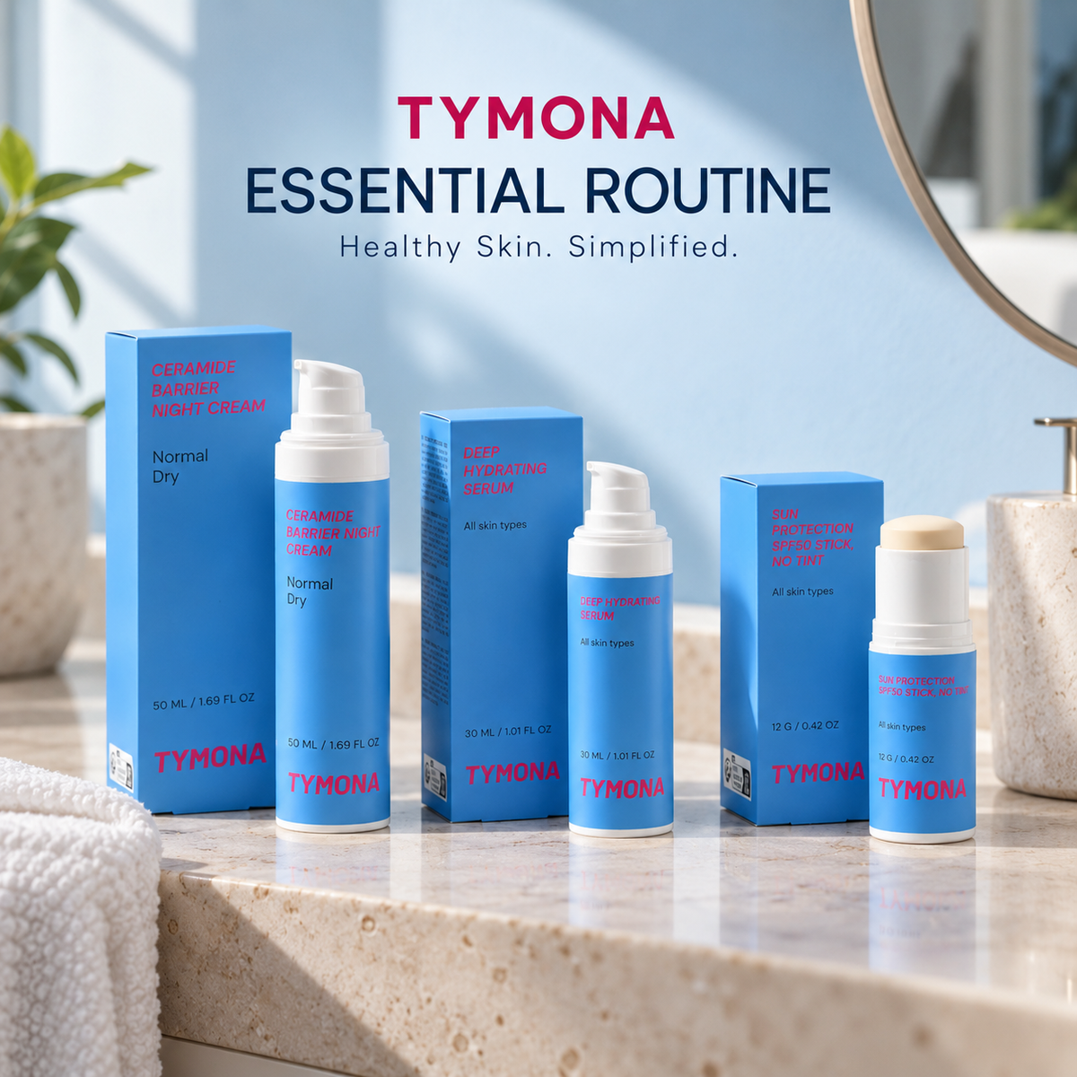TYMONA Essential Routine